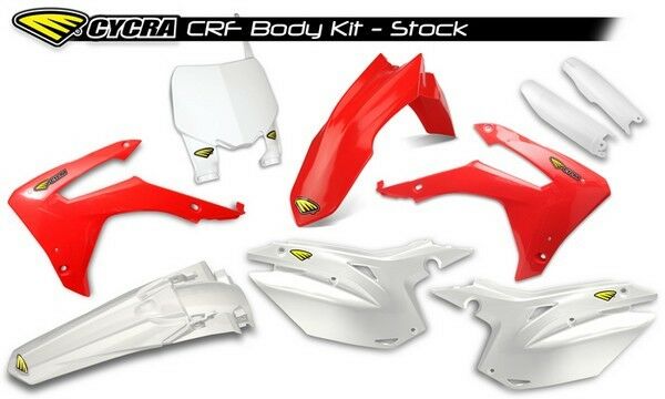 CYCRA Honda CRF250 2014-ON, CRF450 2013-ON MX Plastic Kit Fenders/Shrouds/Panels