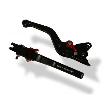 APRILIA TUONO V4 2011-14 Short Clutch & Brake Lever Set by Evotech Performance