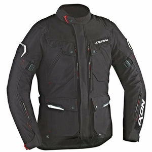 IXON CROSSTOUR HP Black Textile Motorbike Jacket/Trousers Waterproof/Vented/Warm