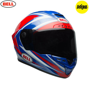 Bell Street 2018 Star Mips Impact Technology Torsion/IOM Motorcycle Helmet