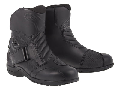 10% OFF Alpinestars GUNNER Black Waterproof Motorbike/Scooter Short Boots