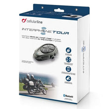 Load image into Gallery viewer, INTERPHONE Tour Single Pack Motorcycle Bluetooth Communication Intercom System