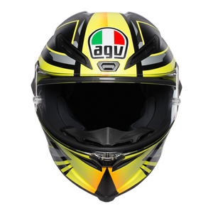 AGV CORSA-R Sports Performance Carbon Fibreglass Motorbike Helmet Pinlock FREE