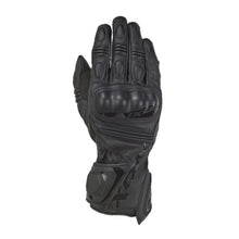 Load image into Gallery viewer, IXON RS TEMPO Motorcycle Summer Black/White Leather Racing Gloves CE Level 1