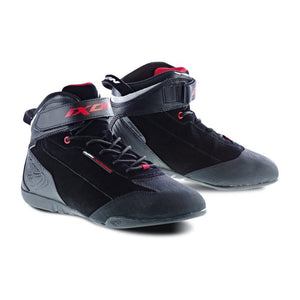 IXON SPEEDER Waterproof Suede CE Motorcycle/Scooter Sports Ankle Black Boots