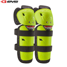 Load image into Gallery viewer, EVS Adult KNEE Guards Yellow/Black Motocross MX Off-Road Downhill MTB