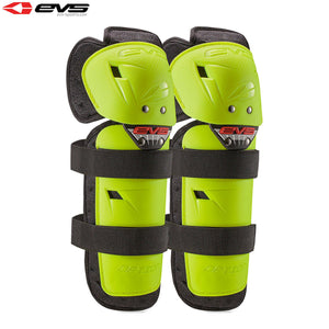 EVS Adult KNEE Guards Yellow/Black Motocross MX Off-Road Downhill MTB