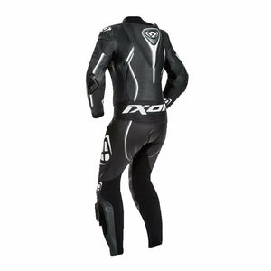 IXON VORTEX LADY Ladies Black/White Leather CE Certified Motorbike Racing Suit