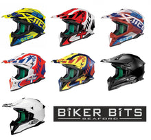 Load image into Gallery viewer, X-Lite X-502 Motocross MX Off-Road Green Lane Motorcross Peak Helmet X502