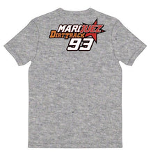 Load image into Gallery viewer, Marc Marquez 93 DirtTrack Grey T-shirt Official Mens MotoGP Merchandise