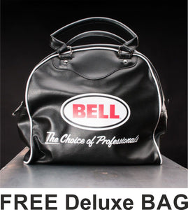BELL CUSTOM 500 Carbon RSD Bomb FREE Bag Retro/Street Open Face Helmet