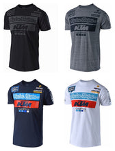 Load image into Gallery viewer, Troy Lee Designs TEAM KTM 2018 T-SHIRT Motocross MX Motorbikes TLD Go Pro Oakley