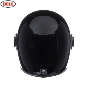 BELL BULLITT 2019 Solid Gloss BLACK Modern Retro Classic Motorcycle Helmet Matt