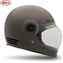 Load image into Gallery viewer, BELL BULLITT Metallic Titanium Modern Retro Classic Motorcycle Street Helmet