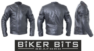 RST CLASSIC TT RETRO 2 II Leather Motorcycle Retro/Vintage/Cruiser Jacket