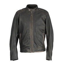 Load image into Gallery viewer, RICHA HARRIER Brown Retro/Cruiser Motorcycle Leather Jacket D30 CE Armour