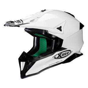 X-Lite X-502 Motocross MX Off-Road Green Lane Motorcross Peak Helmet X502