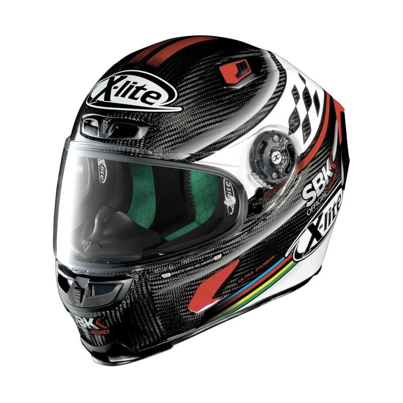 X-Lite X803 CARBON SBK Superbikes FREE Dark Visor 2018 Motorbike Helmet 802RR