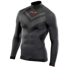 Load image into Gallery viewer, TCX Black WARM Long Sleeve Base Layer Motorcycle/Sports Breathable Underwear