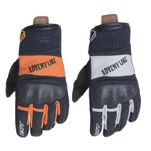 RST 2109 ADVENTURE CE Approved Motorcycle Gloves Off Road Orane/Black/Silver