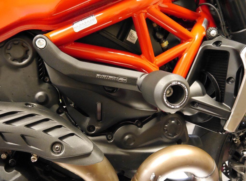 DUCATI Monster 821 2013-2017 Frame Crash Protection by Evotech Performance