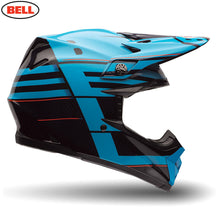 Load image into Gallery viewer, BELL Moto-9 Flex BLOCKED Blue/Black Carbon Pro Circuit Motocross MX Helmet