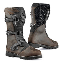 Load image into Gallery viewer, TCX DRIFTER Waterproof BROWN Vintage Leather Adventure Motorbike Boots 3-13