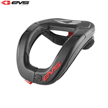 Load image into Gallery viewer, EVS R4 Neck Protector Adult Black/Red Motocross MX Armour