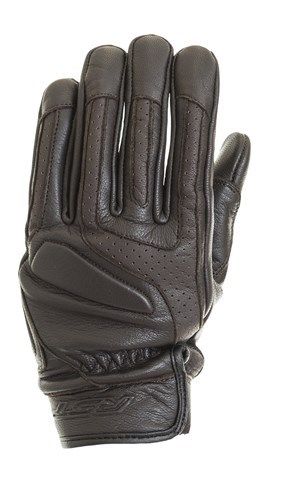 RST CRUZ Brown 2724 Perforated Leather Motorbike Cruiser Gloves CE Approved