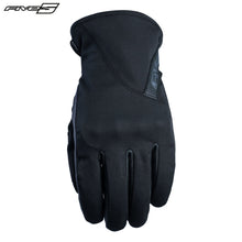 Load image into Gallery viewer, Five MILANO Black Waterproof &amp; Thinsulate 180g Mid Season Motorbike Gloves