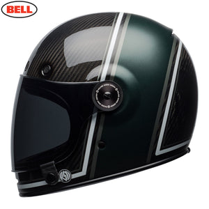 BELL Crusier 2018 Bullitt Full Carbon RSD Black/Green Classic Motorcycle Helmet