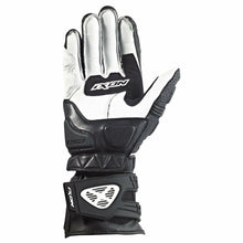 Load image into Gallery viewer, IXON RS MOTO HP Motorcycle Leather Racing Gloves Black/White/Red CE Cat 2