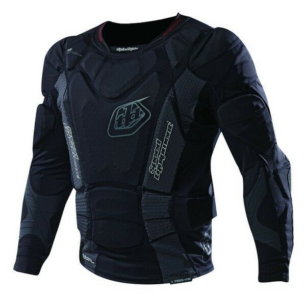 YOUTH Troy Lee Designs/Shock Doctor Hot Weather Long Sleeve Shirt Body Armour MX