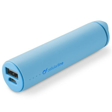 INTERPHONE Cellularline BLUE Powerbank the portable USB charger/Micro USB cable