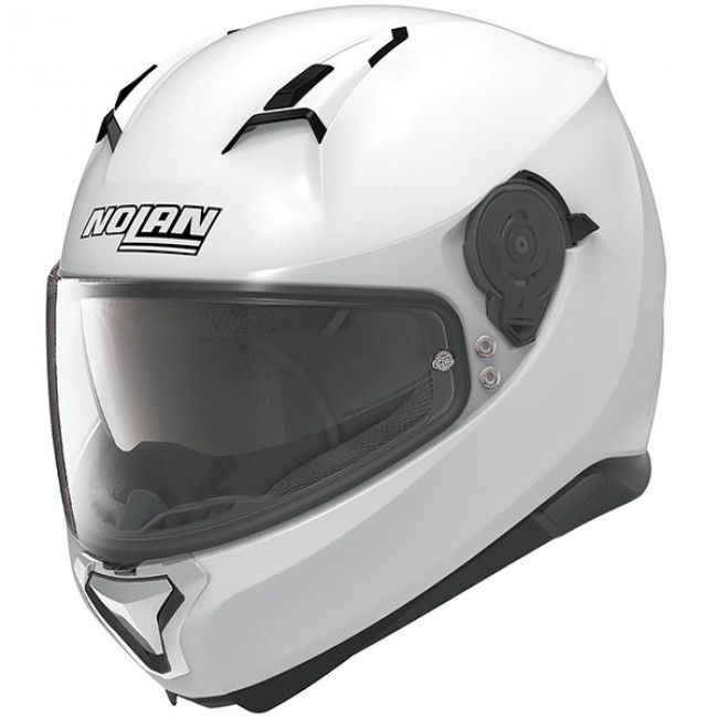 Nolan N87 Classic N-Com Gloss White Motorcycle Helmet Pinlock RIDE BEST BUY