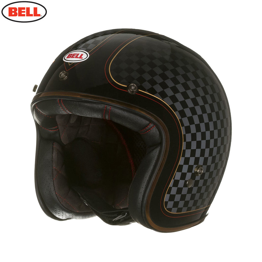 Bell Cruiser Custom 500 SE Deluxe RSD Check It Retro Open Face Helmet