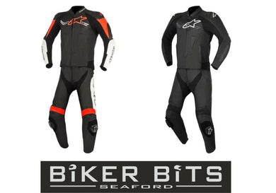 5% OFF ALPINESTARS Challenger v2 2PC Jacket & Trousers Motorbike Racing Leathers