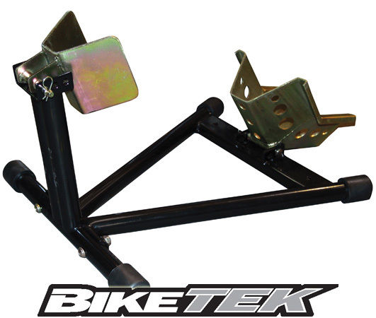 Front Wheel Chock for Motorbike/Motorcycle Storage/Transit Biketek/Bike-it