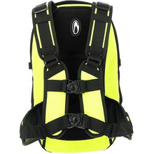 Load image into Gallery viewer, RICHA Maverick Black/Fluo Yellow Motorbike Rucksack Backpack Bag