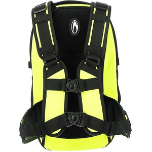 RICHA Maverick Black/Fluo Yellow Motorbike Rucksack Backpack Bag