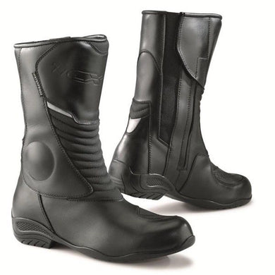 TCX LADY AURA PLUS Waterproof Black Leather Ladies Touring Motorbike Boots