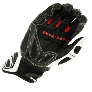 RICHA STEALTH Perforated Leather Summer Short CE Certified Motorcycle Gloves