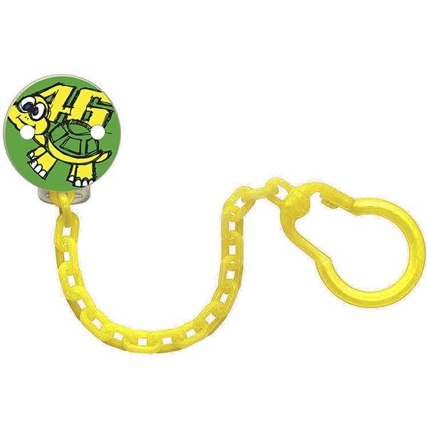 VR46 BABY DUMMY HOLDER TURTLE Official Valentino Rossi Merchandise