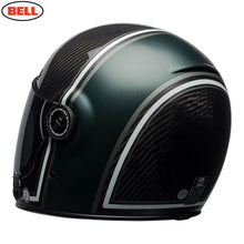 Load image into Gallery viewer, BELL Crusier 2018 Bullitt Full Carbon RSD Black/Green Classic Motorcycle Helmet