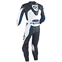 Load image into Gallery viewer, 30% OFF Large IXON STARBURST Black/White/Blue Leather Motorbike Racing Suit