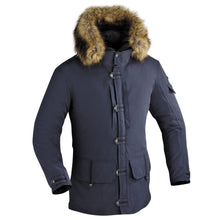 Load image into Gallery viewer, IXON OTTAWA Navy Motorcycle/Scooter Winter Waterproof Textile Parka Jacket/Coat