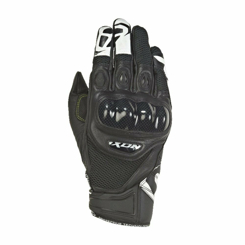 IXON RECON AIR Leather/Textile Summer Vented Motorbike Gloves CE Level 1