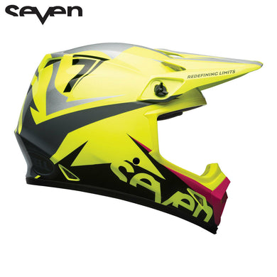 SEVEN MX 18.1 MX-9 Mips Motocross Off Road Motorbike Green Lane Peak Helmet