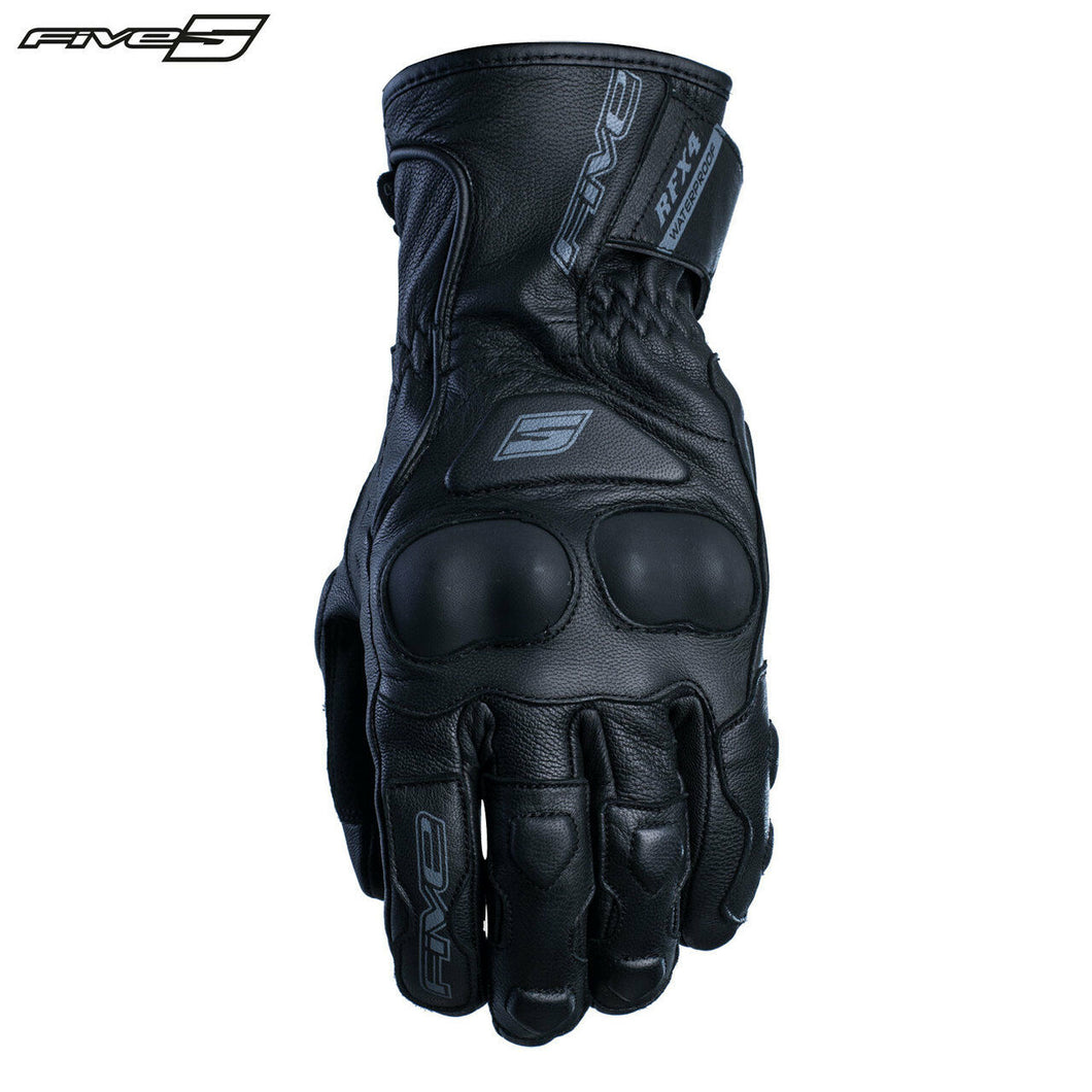 Five RFX4 Waterproof Thinsulate Thermal Insulation Leather Motorbike Gloves