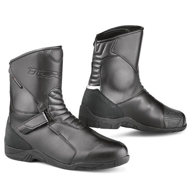 TCX HUB Waterproof Micro Fibre Black CE Touring Motorbike/Motorcycle Boots 3-13